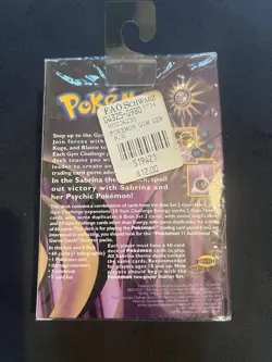 Pokemon SABRINA Theme Deck Gym Challenge New / FACTORY SEALED - Image 4