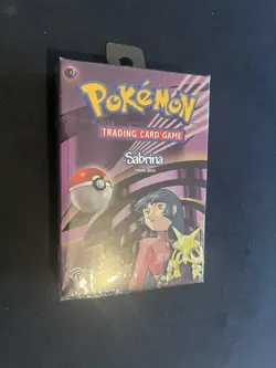 Pokemon SABRINA Theme Deck Gym Challenge New / FACTORY SEALED - Image 5