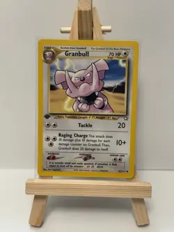 Granbull - 1st Edition Neo Genesis Set - Pokemon Card 37/111 NM - Near Mint - Image 1