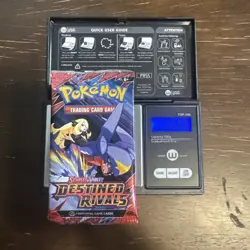 22.33g HEAVY - Pokemon TCG S&V - Destined Rivals - Booster Pack! Possible GOD - Image 1
