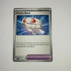 Pokemon TCG Vitality Band 197/198 SV01 Scarlet & Violet Base Set - Image 1