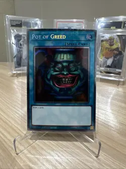 Pot of Greed - MP25-EN050 - Starlight Rare YuGiOh - Image 1