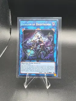 Gorgon of Zilofthonia DUAD-EN050 Secret Rare Duelist's Advance NM 1st Ed YUGIOH - Image 1