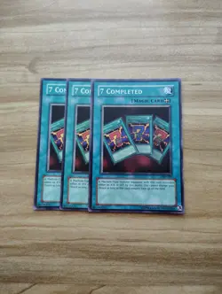 Yu-Gi-Oh! - 7 Completed 3X - Full Playset - Image 1