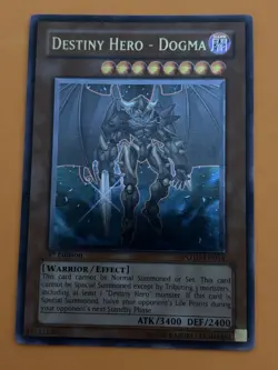 Destiny Hero - Dogma potd-en014 1st Edition (VLP+) Ultimate Rare UTR VLP/NM - Image 3