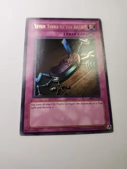 Yu-Gi-Oh ULTRA RARE HOLO SEVEN TOOLS OF THE BANDIT MRD-129 NM - Image 2