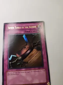 Yu-Gi-Oh ULTRA RARE HOLO SEVEN TOOLS OF THE BANDIT MRD-129 NM - Image 4
