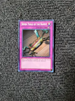 YuGiOh Legendary Collection 3 - Seven Tools Of Thr Bandit Secret Rare OC1426 - Image 1