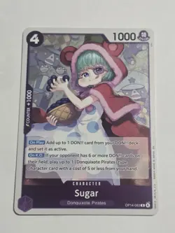 Sugar OP14-063 R The Azure Sea's Seven - ONE PIECE Card Game - Image 1