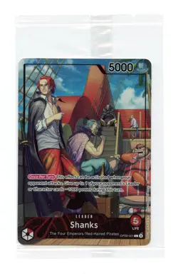 One Piece Shanks SEALED PROMO OP09-001 + PSA Limited Edition July 2025 Magazine - Image 2