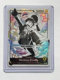 One Piece TCG ST-29-004 Alt Art Leader Card Monkey.D.Luffy - Image 1