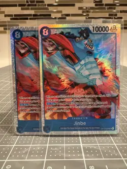 Jinbe OP14-049 - SR THE AZURE SEA'S SEVEN ENGLISH OP14 - One Piece TCG (x2) - Image 1