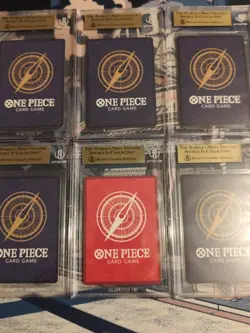 One Piece God Pack 6 Cards Japanese Holo OP13 FIVE Elder ALT ART BECKETT 10/9.5 - Image 2