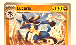 Pokemon Lucario! + FREE extra Rare card! - Image 2
