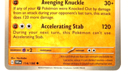 Pokemon Lucario! + FREE extra Rare card! - Image 3