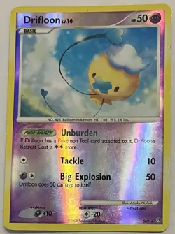 Drifloon SH1 Stormfront Reverse Holo Shiny Secret Rare Card - Image 1