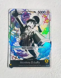 Monkey D Luffy ST29-001 Parallel Starter Deck Promo Leader One Piece Card Englis - Image 1