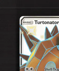 Turtonator GX SV52/SV94 Hidden Fates Full Art Shiny Holo Rare Pokemon Card NM - Image 3