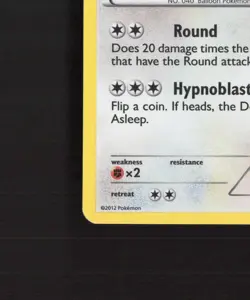 Wigglytuff 79/99 Next Destinies Cosmos Holo Rare Pokemon Card MP - Image 5