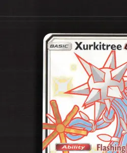Xurkitree GX SV58/SV94 Hidden Fates Full Art Shiny Holo Rare Pokemon Card NM - Image 3