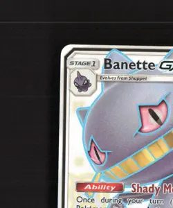 Banette GX SV61/SV94 Hidden Fates Full Art Shiny Holo Rare Pokemon Card NM - Image 3