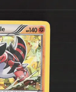 Krookodile 62/98 Emerging Powers Cracked Ice Holo Rare Pokemon Card LP - Image 4