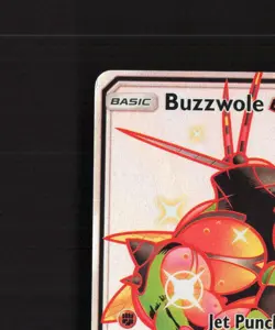 Buzzwole GX SV68/SV94 Hidden Fates Full Art Shiny Holo Rare Pokemon Card NM - Image 3