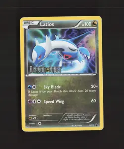 Latios 10/20 Dragon Vault Holo Rare Stamped Pokemon Card MP - Image 1