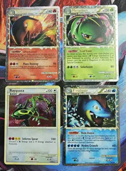 Pokemon Vintage Card Lot - Rayquaza COL - 3x Primes Cards - Image 1