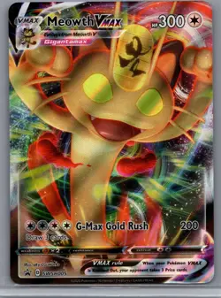 Meowth VMAX SWSH005 SWSH: Sword & Shield Promo Cards Holo - Image 1