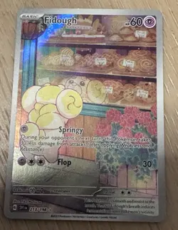 Pokemon Fidough SV01 Scarlet & Violet Base Set Illustration Card 213/198 - Image 1