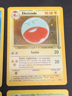 Vintage Pokemon Cards Rare Holo Lot Gym Heroes, Team Rocket, Jungle WOTC MP/HP - Image 4