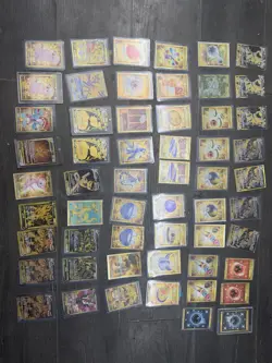 Pokemon TCG 80-Card Lot English Holo Finish Standard Size by Nintendo - Image 1