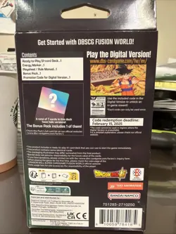 Bandai Dragon Ball Super Card Game - Fusion World Starter Deck FS03 - BROLY - Image 2