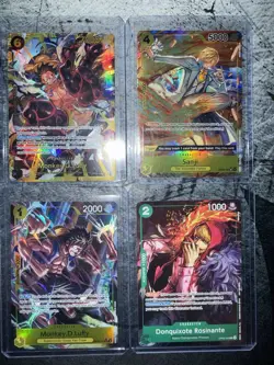 One Piece TCG Sec, SR & R alt art - lot of 13 cards All NM! Luffy, Boa, Perona - Image 2