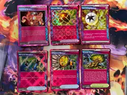 x6 Ace Spec Ultra Rare English Pokemon Cards - Image 1