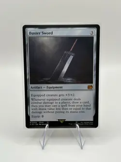 Buster Sword - Final Fantasy (FIN) MTG Mythic Rare #255 | Regular Card -Artifact - Image 3