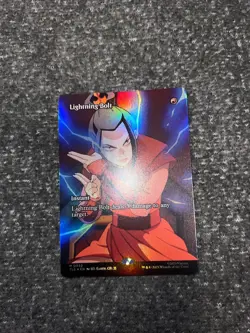 Lightning Bolt (Borderless Foil) Mythic MTG Avatar Eternal - Image 1
