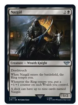 NM Nazgul (0333) Regular- Universes Beyond: the Lord of the Rings - Free Ship - Image 1