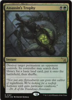 Assassin's Trophy R Murders at Karlov Manor 187 LP-NM MTG - Image 1