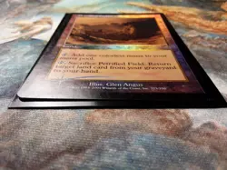 Petrified Field Odyssey Foil (PANGOLIN MTG) LP- OG print see pics for condition - Image 4