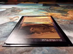 Petrified Field Odyssey Foil (PANGOLIN MTG) LP- OG print see pics for condition - Image 5