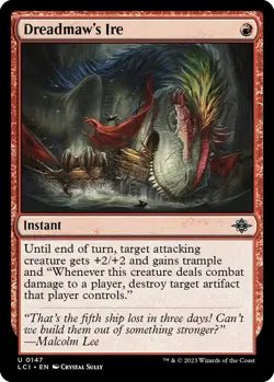 Dreadmaw's Ire U The Lost Caverns of Ixalan 147 NM - Image 1