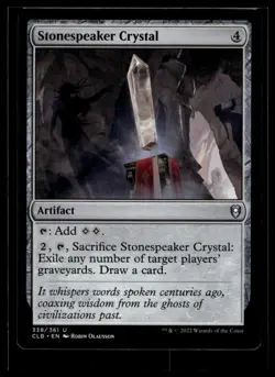 Commander Legends: Battle for Baldur's Gate #338 Stonespeaker Crystal - Image 1