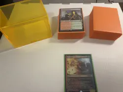 raggadragga gorguts boss Commander deck EDH w/ Decklist SLEEVED AND DECKBOX - Image 1