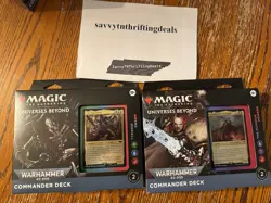 Magic The Gathering - Warhammer 40k Commander Deck - Set of 4 Sealed MTG - Image 3
