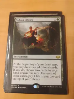 Sylvan Library Commander Collection: Green Regular - Image 1