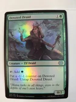 Devoted Druid Double Masters 2022 Foil - Image 1