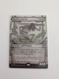 Mint/Near-Mint, English - 1 x MTG Curious Colossus - Showcase Lorwyn Eclipsed - Image 1