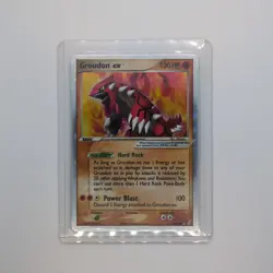 Pokemon TCG Groudon ex 93/100 EX Crystal Guardians Holo Ultra Rare 2006 NM - Image 1